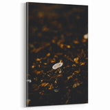Mystical Fall Wall Art – Autumn Mushroom & Leaves Canvas Print