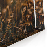 Golden Wildflowers Fall Wall Art – Nature Canvas Print