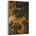 Golden Ferns - Fall Wall Art Autumn Canvas Art Print