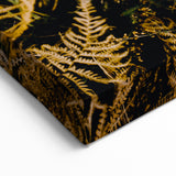 Golden Ferns - Fall Wall Art Autumn Canvas Art Print