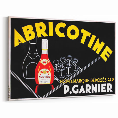 Abricotine Vintage Liquor Poster – Retro Advertising Wall Art