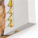 Funny Dachshund and Wine Wall Art - Quirky Bar and Kitchen Decor