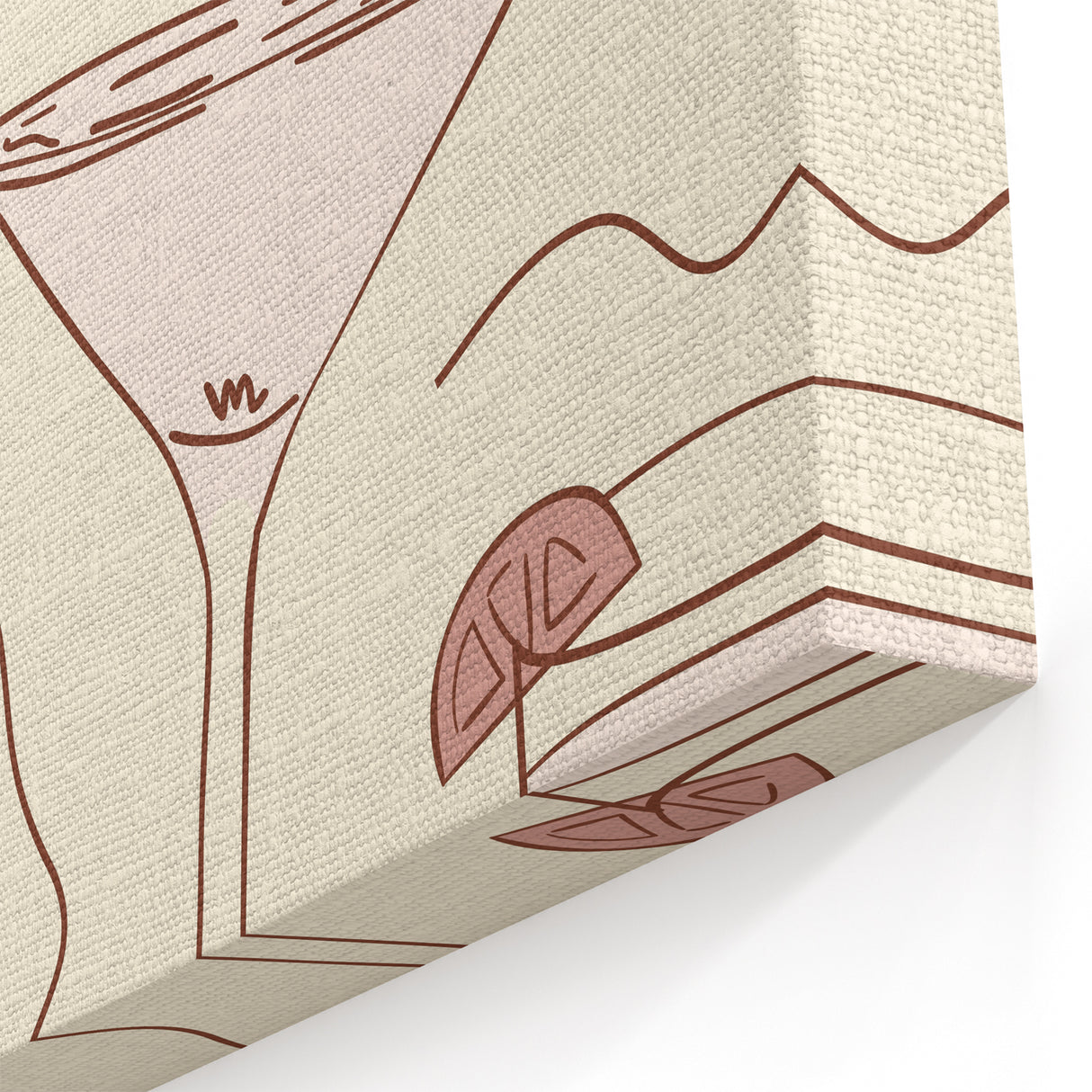 Sassy Sips Cocktail Wall Art - Fun and Modern Bar Decor