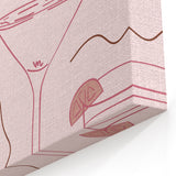 Sassy Sips Cocktail Art - Bar Wall Art for Home & Kitchen Decor