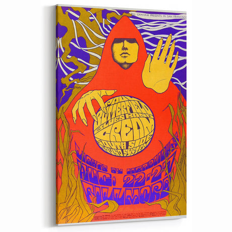 Cream Retro Poster Art – Vintage Concert Wall Decor