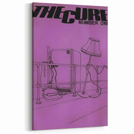 Vintage Retro Poster Art: The Cure Number One – Classic Wall Art