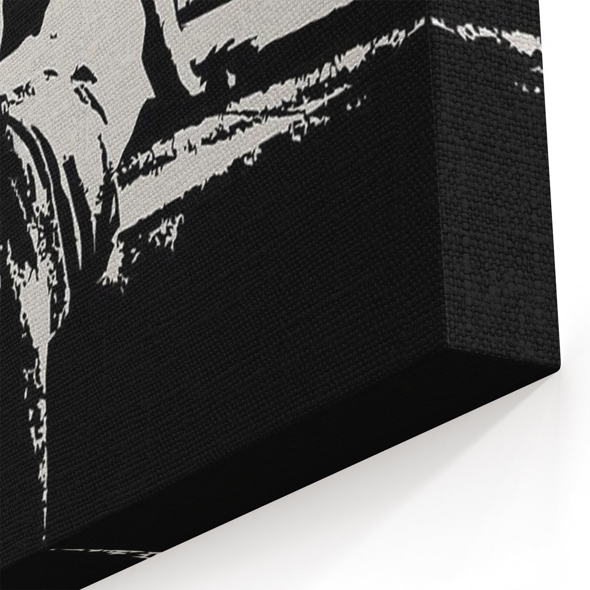 Vintage Retro Poster Art: The Cure Black and White Wall Art