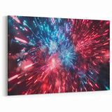 Vibrant Fireworks Display - Fourth of July Decorations
