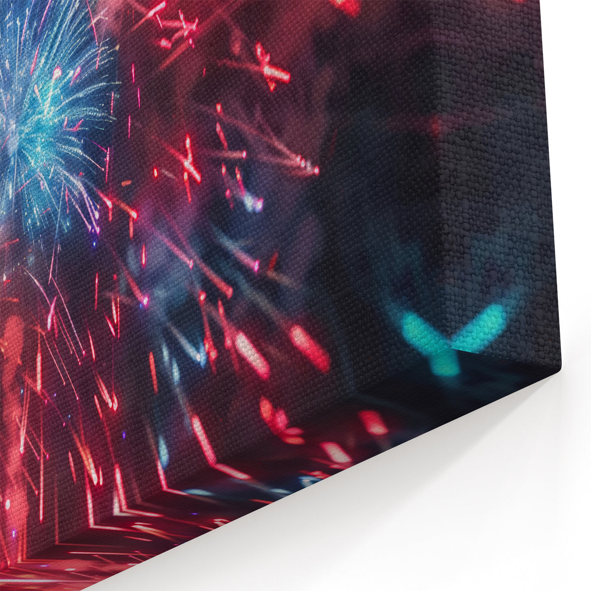 Vibrant Fireworks Display - Fourth of July Decorations