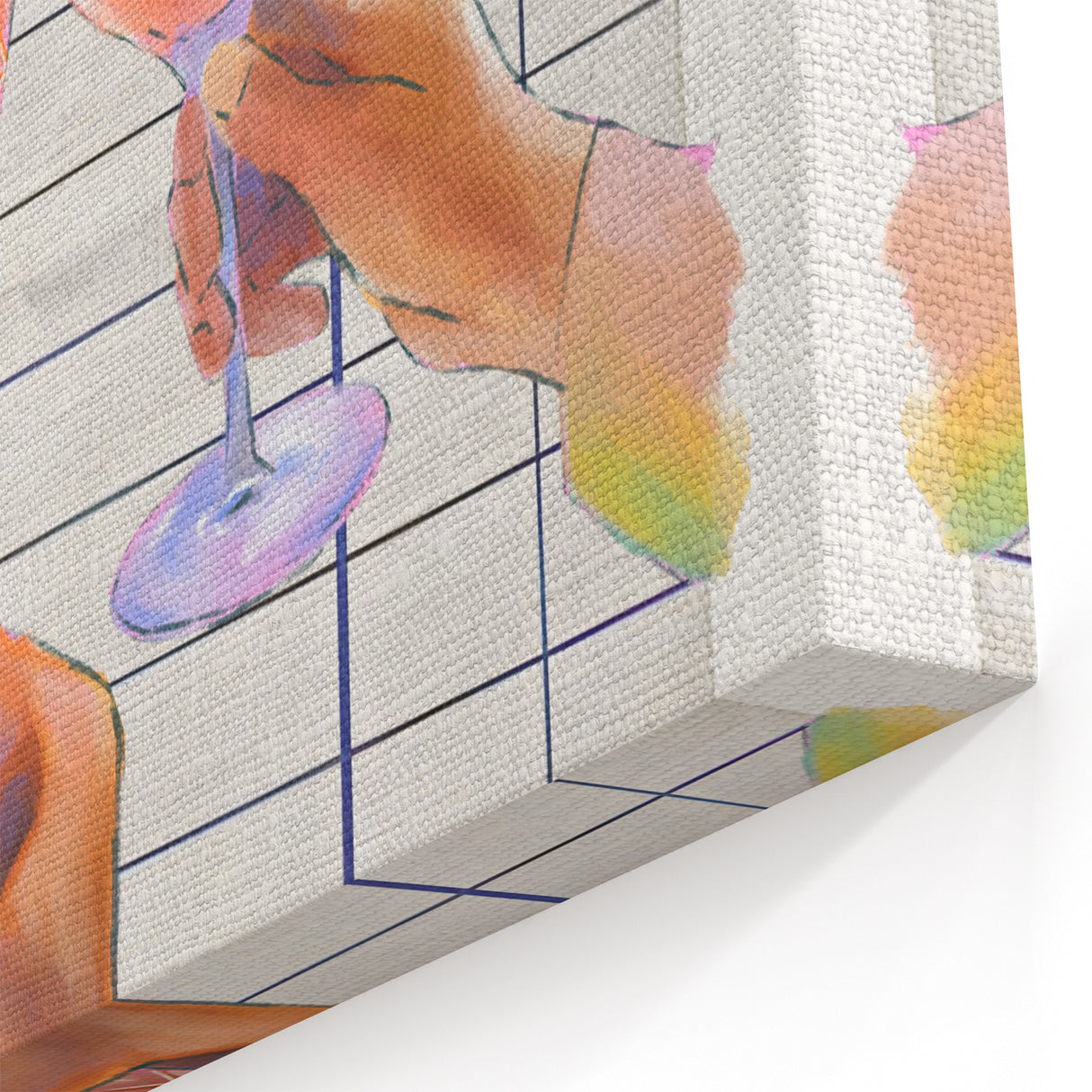 Guest Check Cocktail Art - Bar Wall Art for Lounge & Kitchen