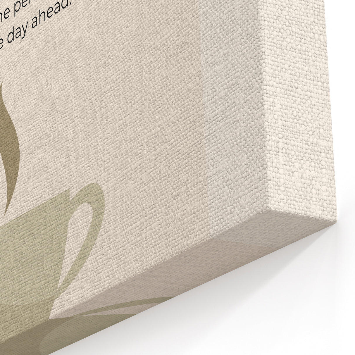 Minimalist Good Morning Coffee Art - Coffee Wall Art for Kitchens