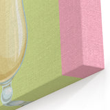 Pina Colada Cocktail Art - Beverage Wall Art for Bar Decor