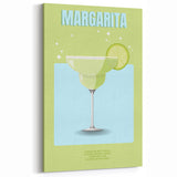 Margarita Cocktail Art - Beverage Wall Art for Bar Decor