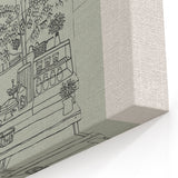 Le Café Coffee Art - Coffee Wall Art for Kitchen and Cafe Decor