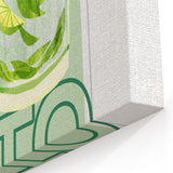 Mojito Cocktail Art - Beverage Wall Art for Bar and Kitchen Decor