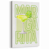 Margarita Cocktail Art - Beverage Wall Art for Bar Decor