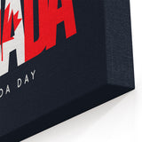 Patriotic Canadian Wall Art - Canada Day Decorations & Maple Leaf Art