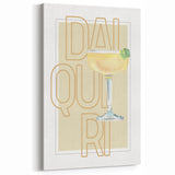 Daiquiri Cocktail Art - Beverage Wall Art for Bar Decor