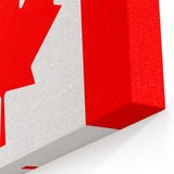Canadian Flag Wall Art - Maple Leaf Wall Art & Canada Day Decorations