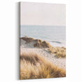 Golden Coastal Dunes - Summer Wall Art, Beach Landscape Print