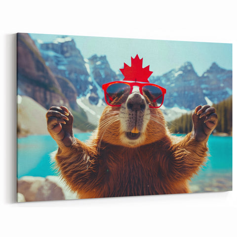 Patriotic Canadian Wall Art - Canada Day Art Prints & Maple Leaf Decor