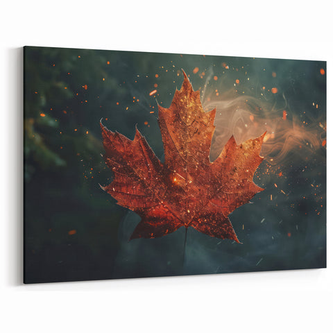 Maple Leaf Wall Art - Canadian Heritage Wall Art & Canada Day Art Prints