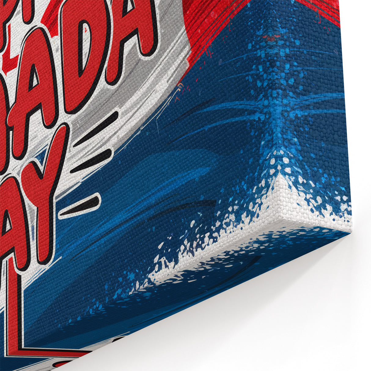 Canadian Heritage Wall Art - Patriotic Canadian Flag & Maple Leaf Wall Art