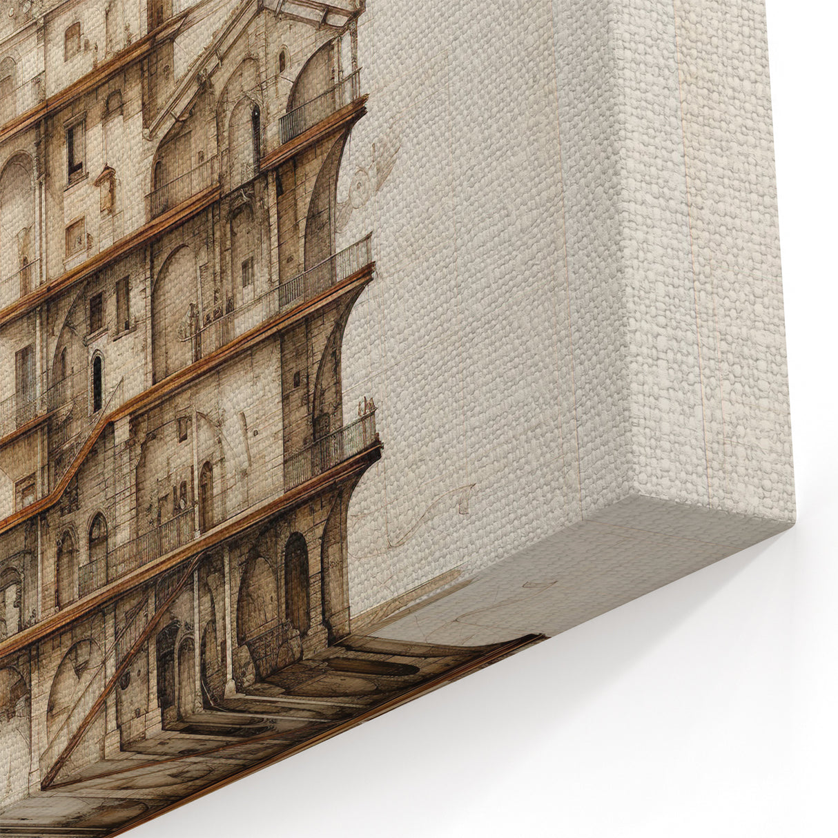 Architectural Wall Art - Vintage Architecture Prints - Historic Building Art