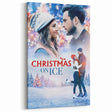 2020s Vintage Movie Poster – Christmas on Ice Retro Film Art
