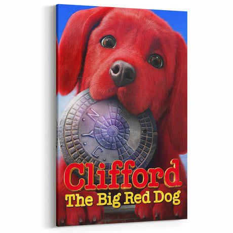 2020s Vintage Movie Poster – Clifford The Big Red Dog Retro Art