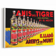 Anís del Tigre Vintage Poster: Retro Alcohol Advertising Art Print