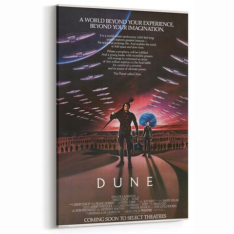Retro Wall Art - Dune Vintage Sci-Fi Movie Poster