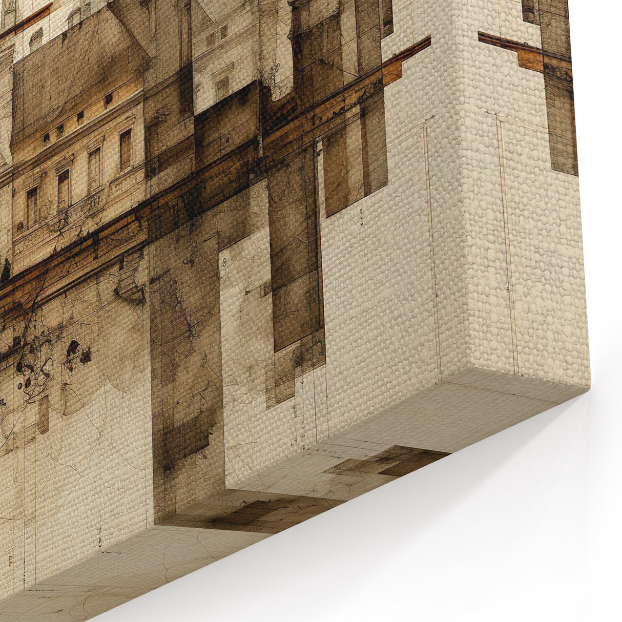 Architectural Wall Art - Historic Church Illustration