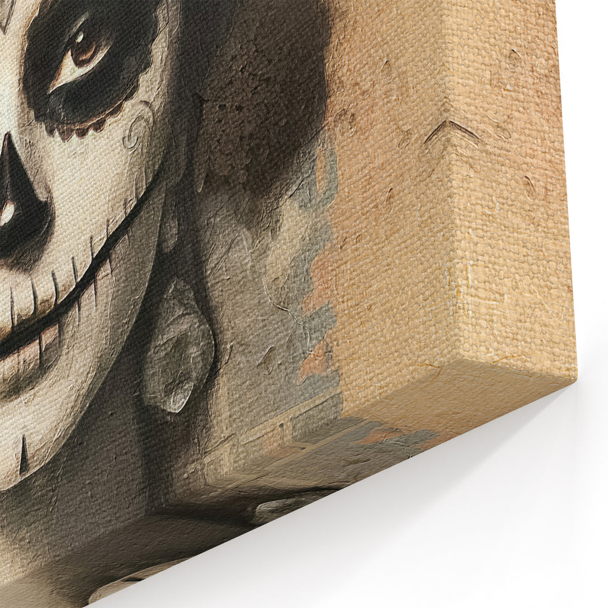 Ornate Catrina Portrait – Día de los Muertos Art Prints