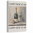 Champagne Toast Celebration - New Year’s Eve Wall Art Print