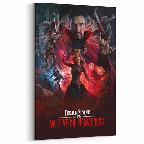 2020s Vintage Movie Poster - Doctor Strange Retro Film Art Print
