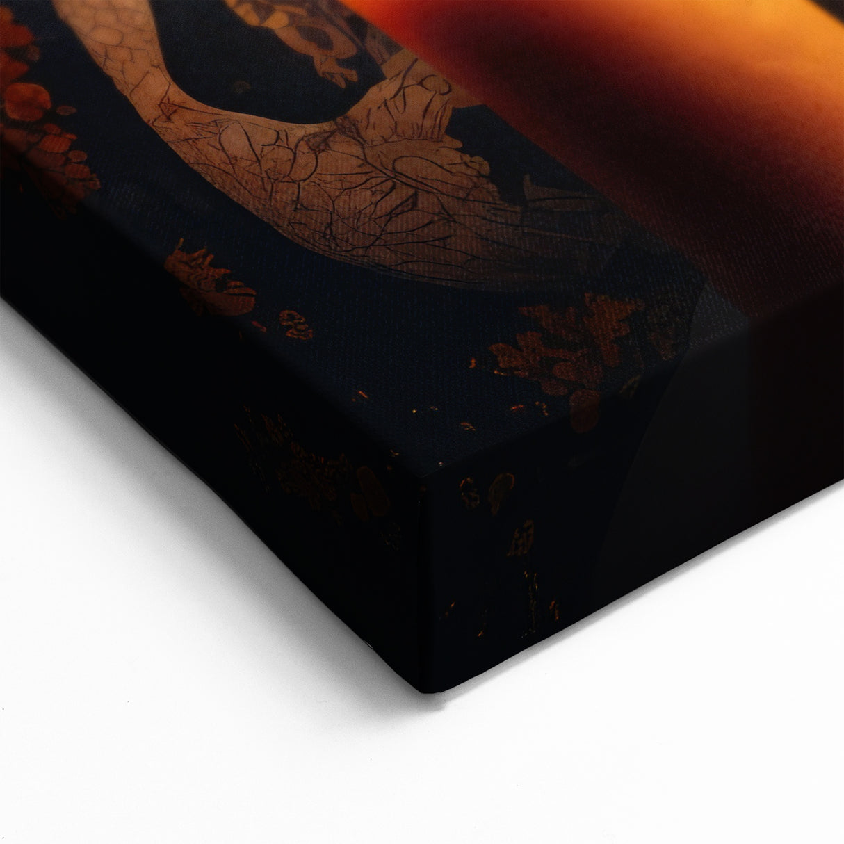 Candlelit Catrina Portrait – Día de los Muertos Wall Art