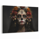 Regal Catrina Portrait – Day of the Dead Wall Art