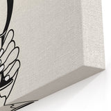 Minimalist Champagne Toast - New Year’s Eve Wall Art Print