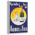 Vintage Aubel & Fils Champagne Poster - Retro French Advertising Art