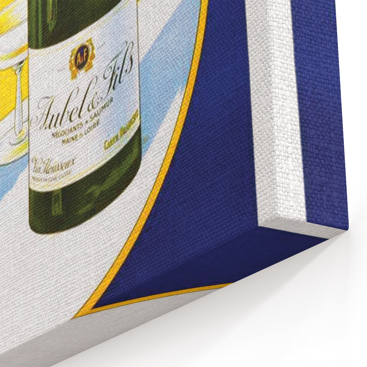 Vintage Aubel & Fils Champagne Poster - Retro French Advertising Art