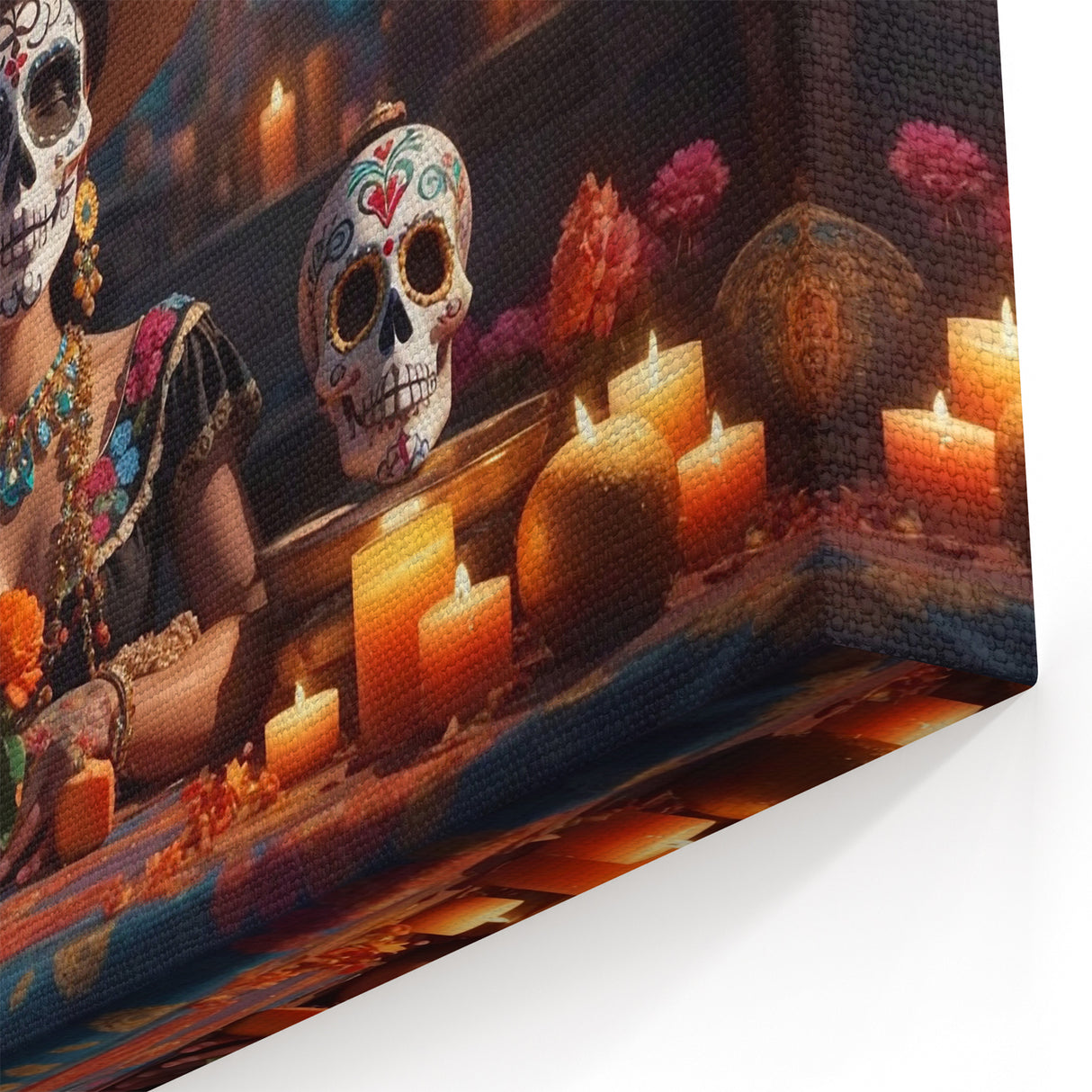 Festive Catrina Altar – Día de los Muertos Art Prints