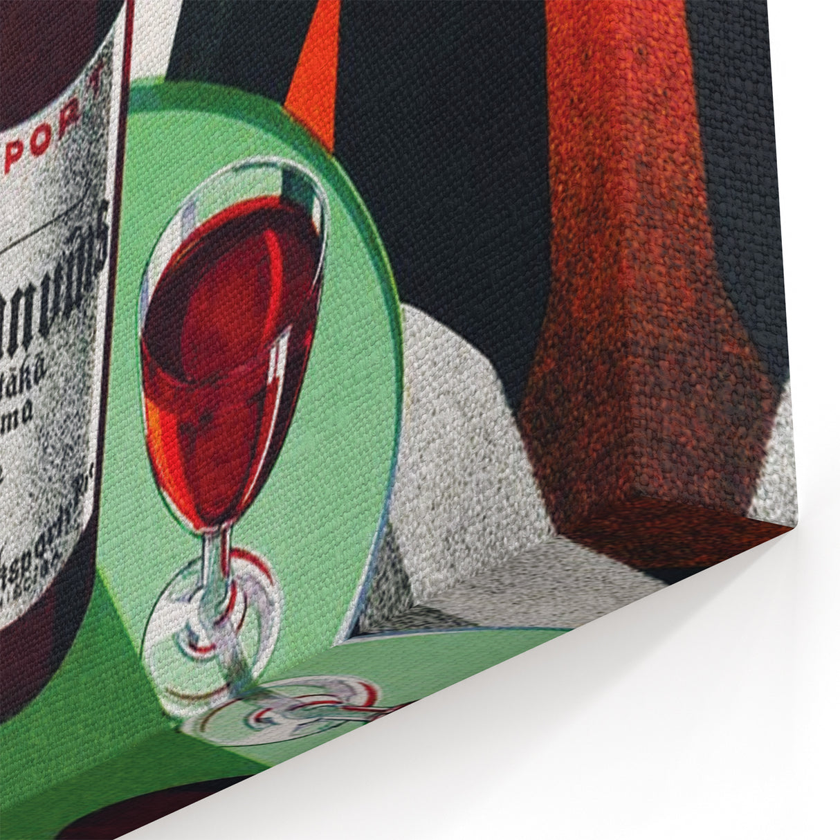 Vintage Auglu & Ekspori Poster - Retro Liquor Advertising Art