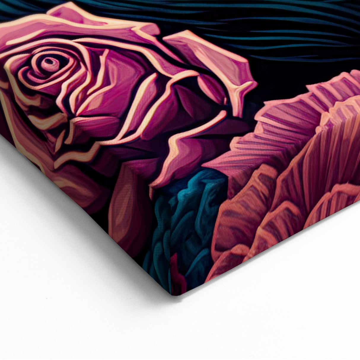 Colorful Catrina Portrait – Day of the Dead Wall Art