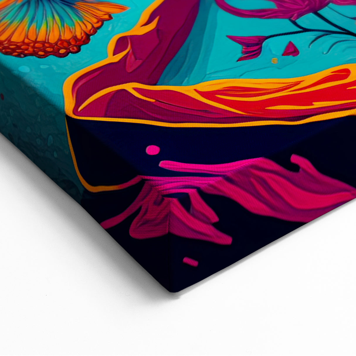 Vivid Catrina Elegance – Día de los Muertos Canvas Art