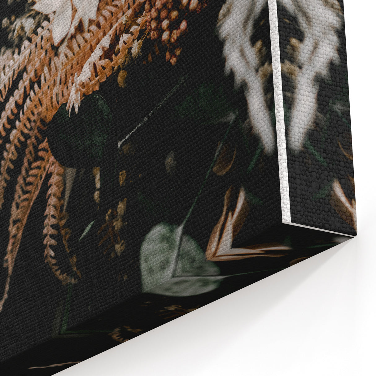 Autumn Floral Elegance - Fall Wall Art Autumn Canvas Art