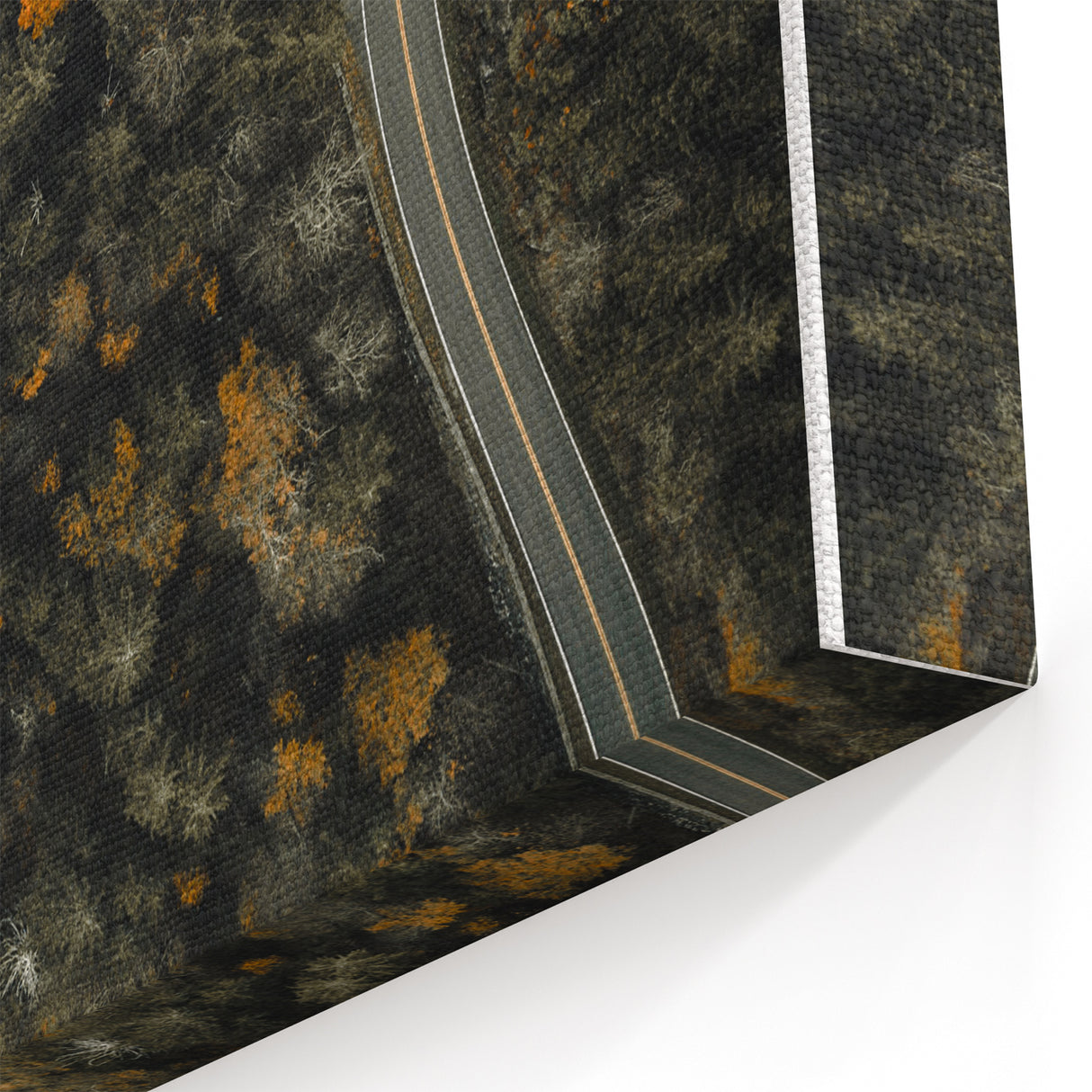 Winding Autumn Roads - Fall Wall Art Autumn Canvas Art Print