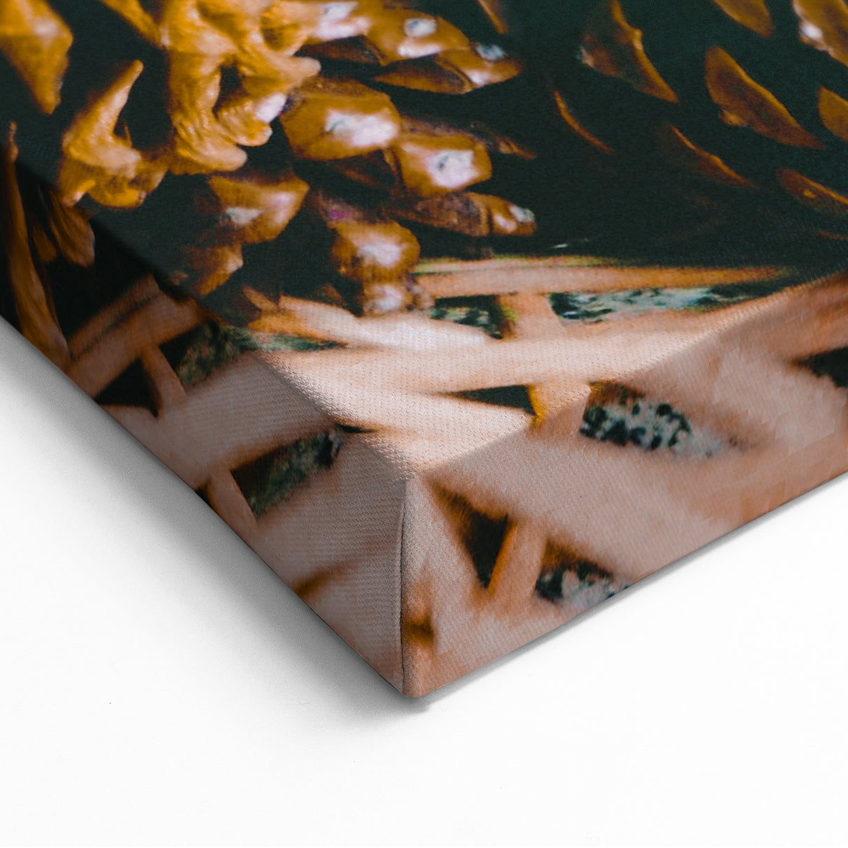 Rustic Pinecones - Fall Wall Art Autumn Canvas Art Print