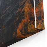 Misty Autumn Mountains - Fall Wall Art Autumn Canvas Art