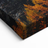 Misty Autumn Mountains - Fall Wall Art Autumn Canvas Art